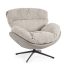 Poltrona relax ADI girevole in tessuto